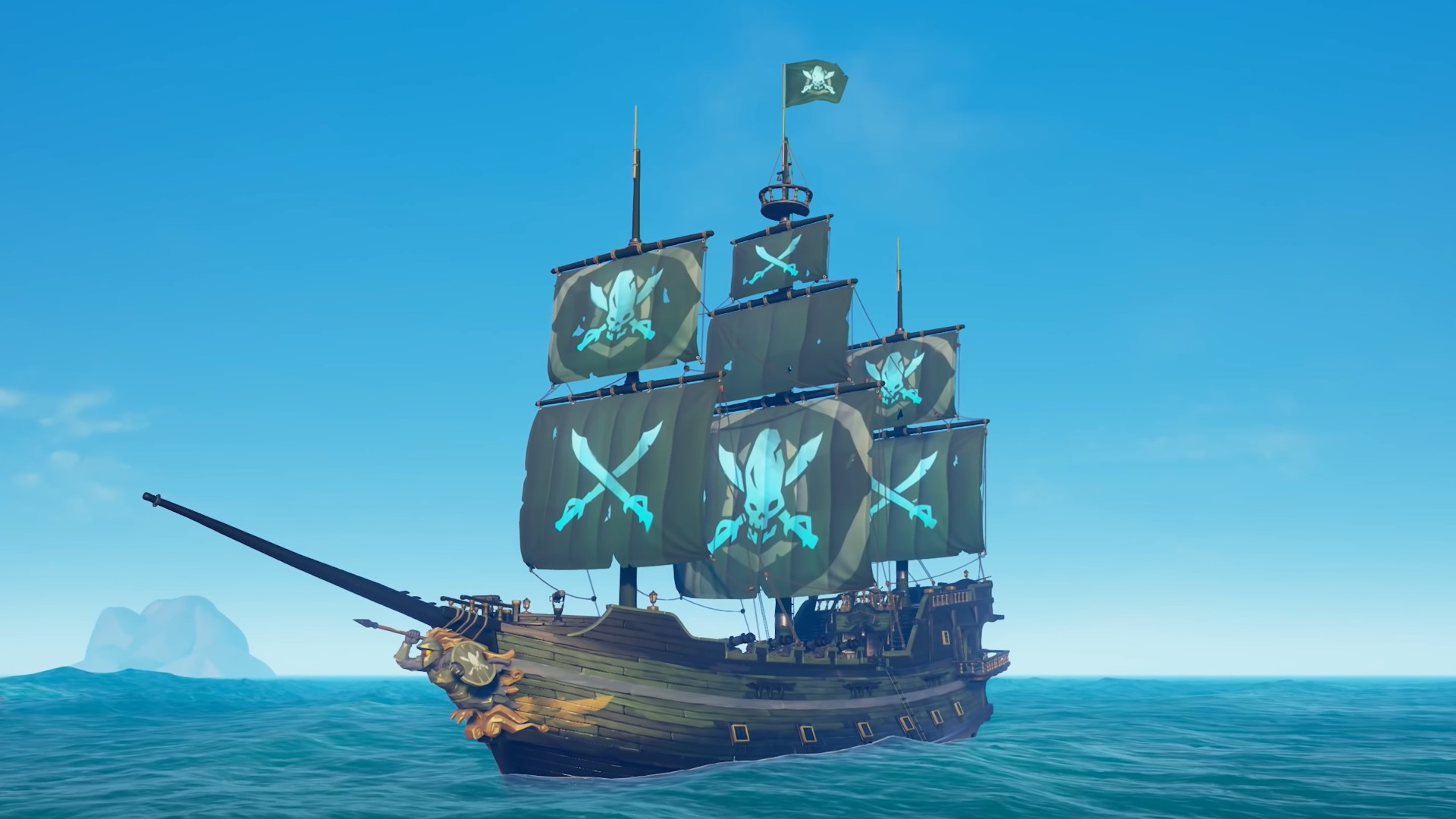 Бригантина Sea of Thieves