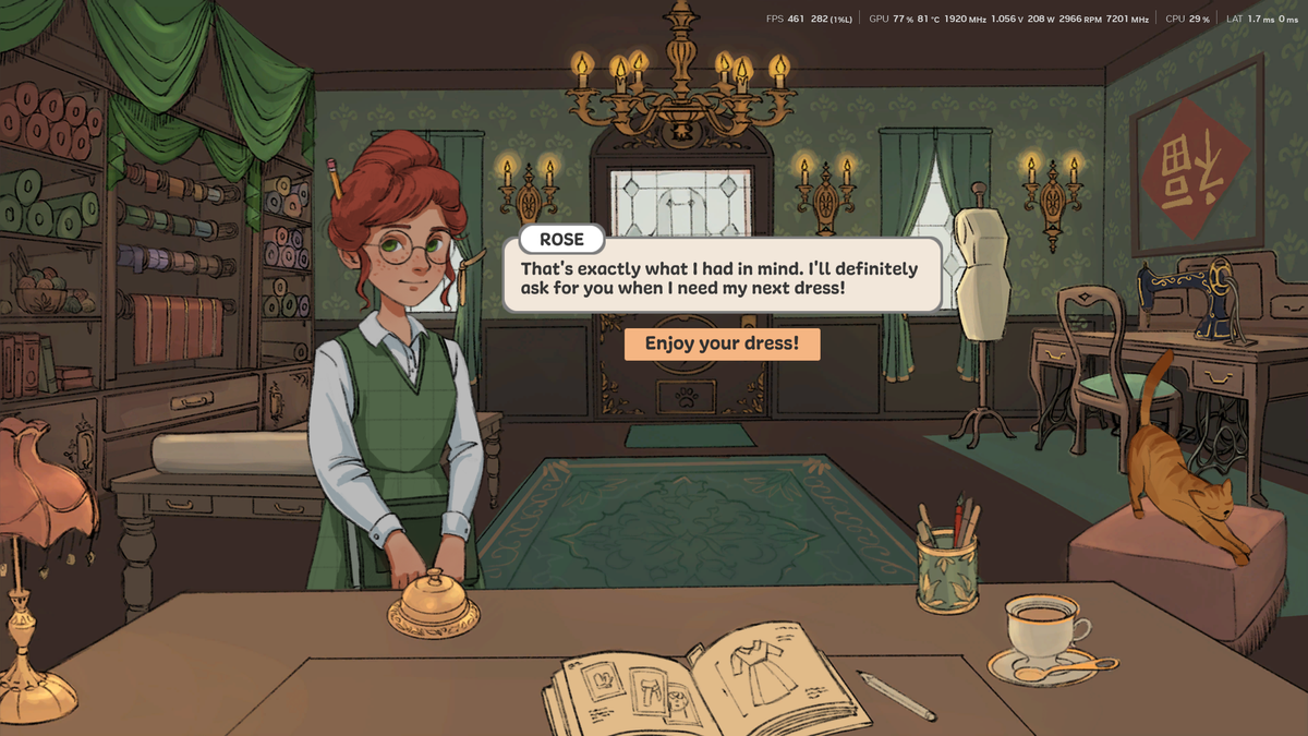 Dressmaker screenshots