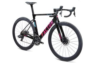 Factor OSTRO VAM road bike featuring special edition Giro 2023 graphics