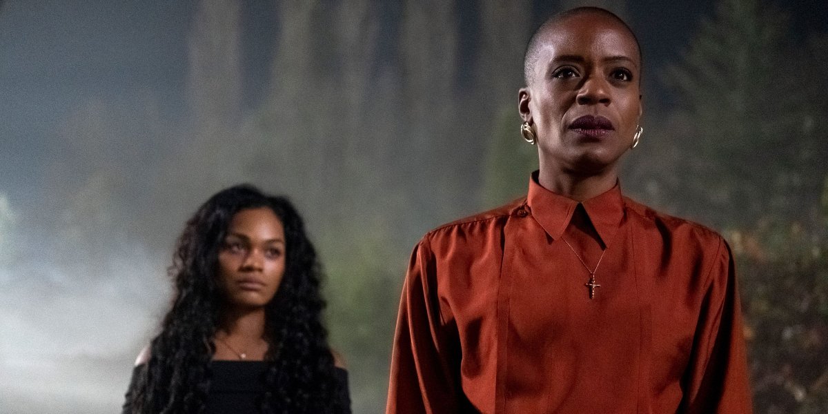 Tahirah Sharif and T'Nia Miller in The Haunting of Bly Manor