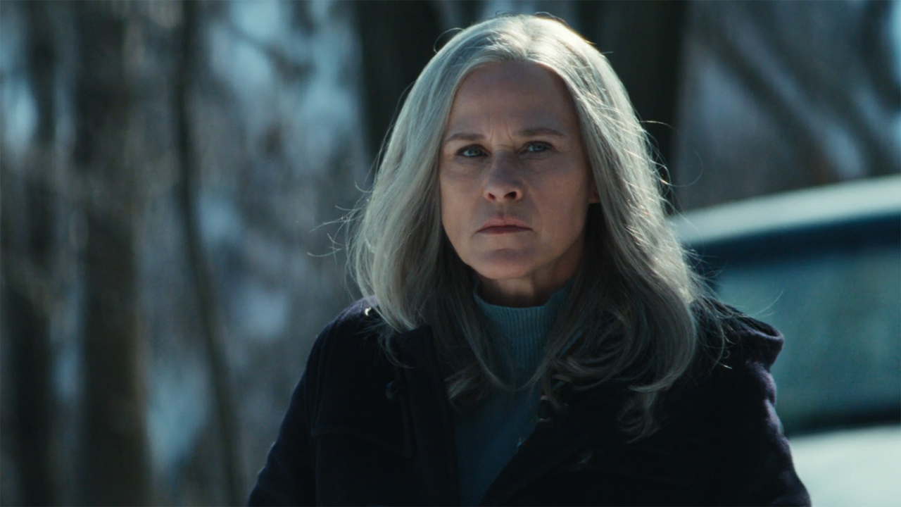 Harmony Cobel standing in a snowy forest in Severance season 2 episode 9