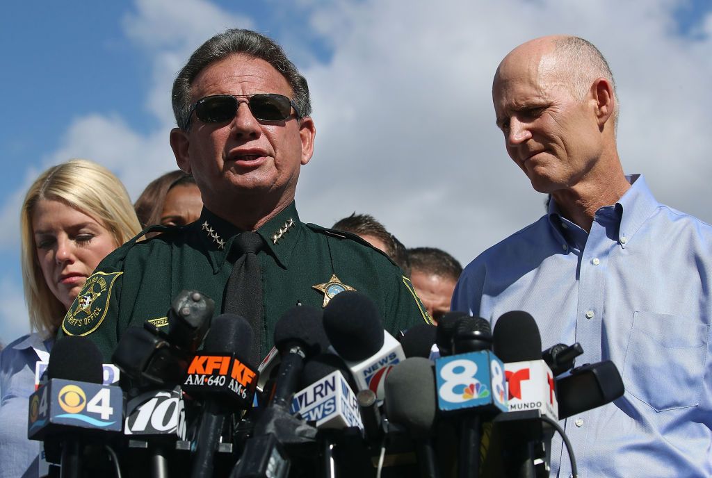 Broward County Sheriff Scott Israel.