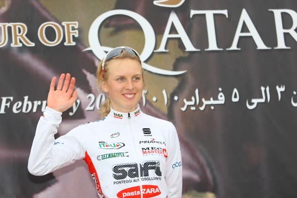 Rasa Leleivyte (Safi Pasta) retained the Young Rider competition jersey