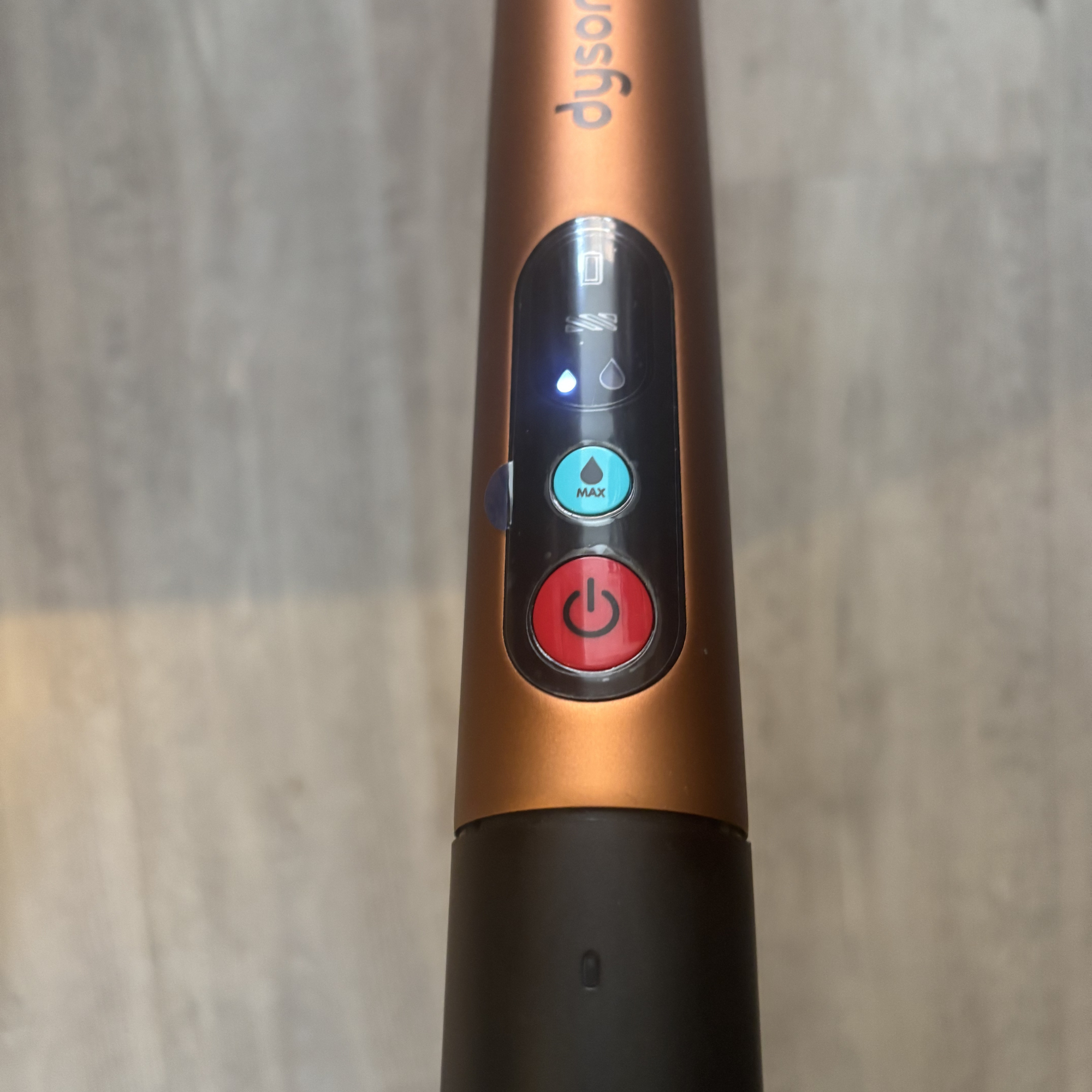 Dyson PencilWash LED screen