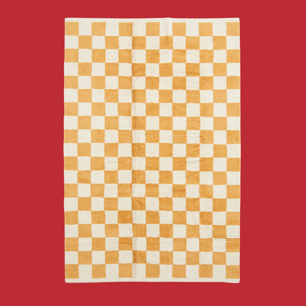 hm, Yellow Checkerboard Rug