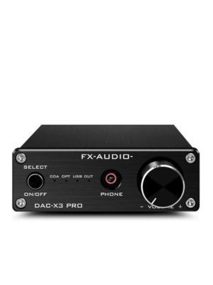 fx-audio usb dac on a white background