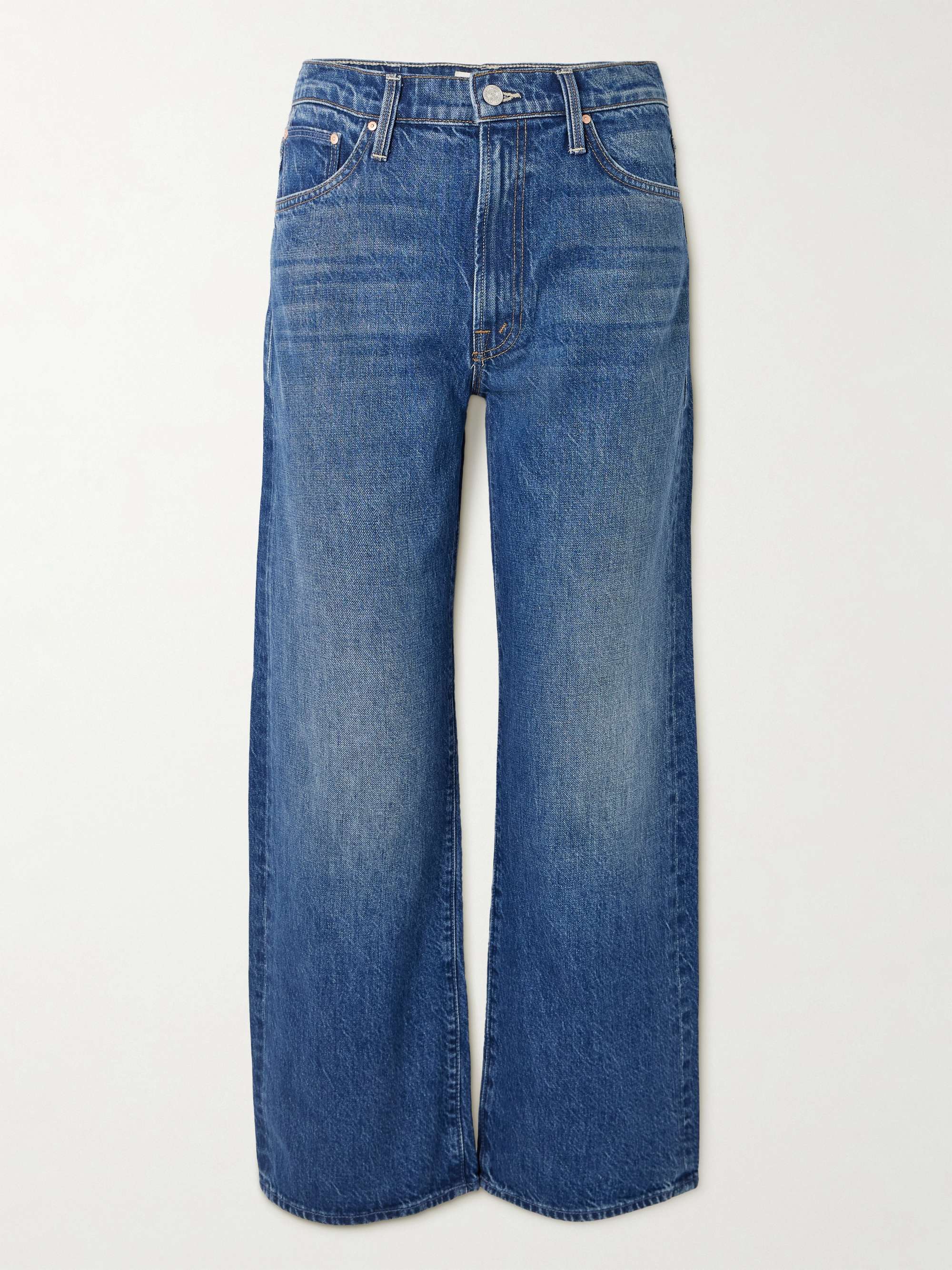The Dodger Ankle High-Rise Straight-Leg Jeans