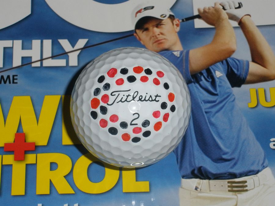 Sharpie ball marker golf competition Dots / Heart Golf Monthly