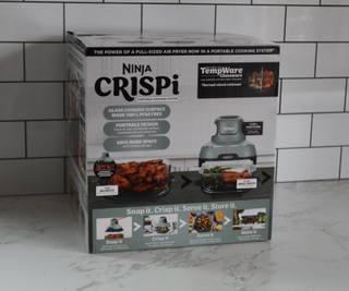 Ninja Crispi Portable Glass Air Fryer box