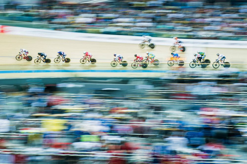 The final day of racing at the Track World Cup in Hong Kong