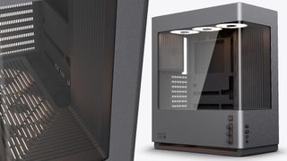 CyberPowerPC's MA-01 comes with analog color control knobs, woven steel ...