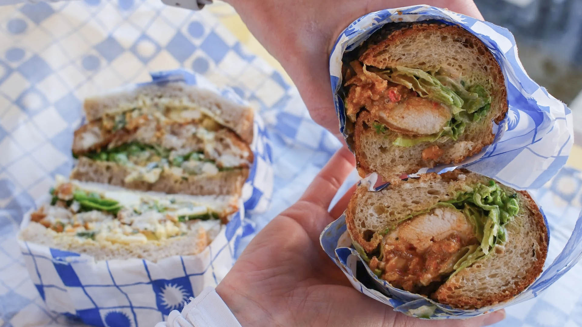 A cross-section of a Mondo Sando.