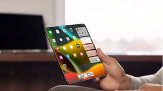 Foldable iPhone concept image 