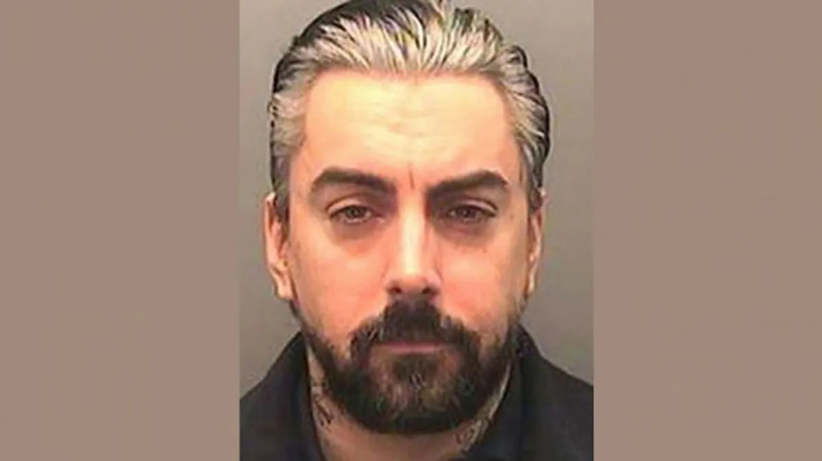 Ian Watkins&#039; mug shot