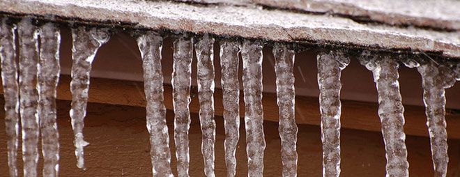 icicles, water purity