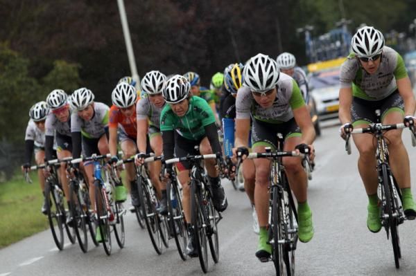 The weather deteriorated in the final 30 kilometres