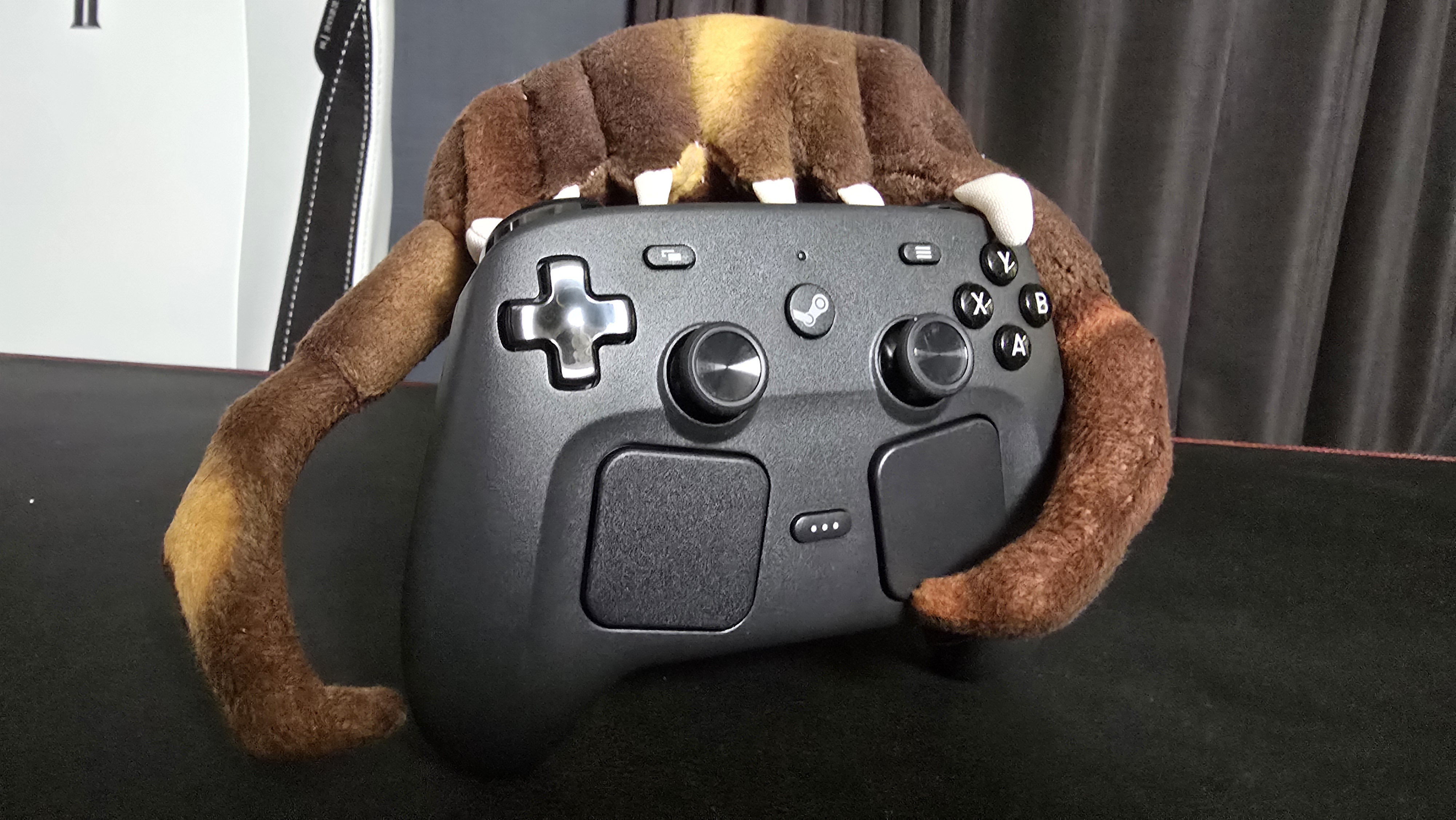 Valve Steam Controller (2026) on gamer desk