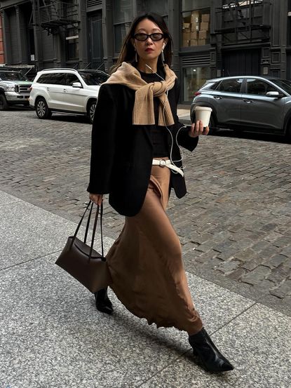 6 Ways to Wear Skirts With Boots | Who What Wear