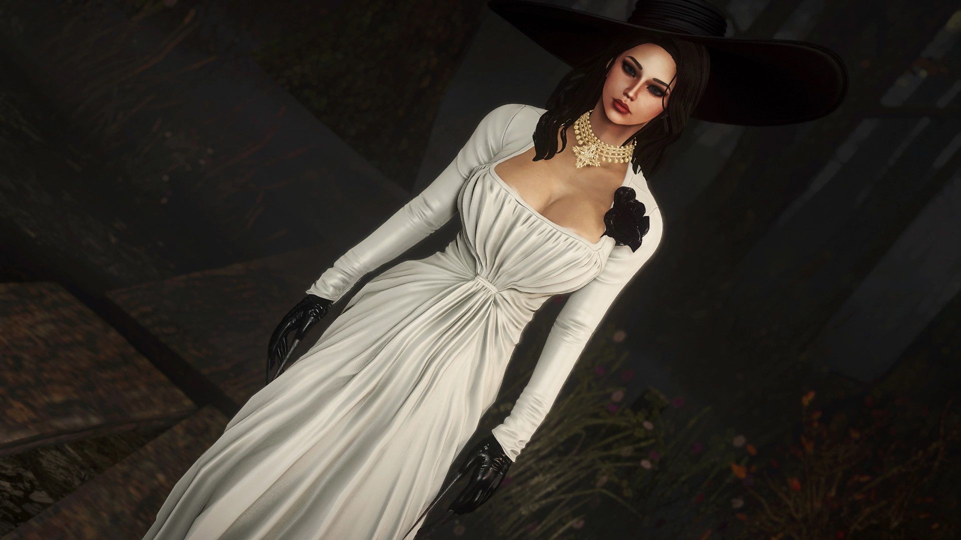 Resident Evil 8 comes to Fallout 4 with this Lady Dimitrescu outfit mod |  GamesRadar+