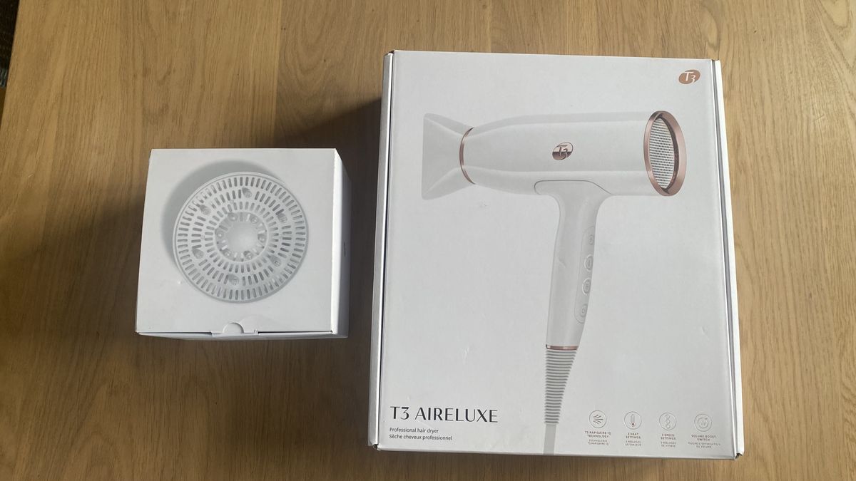 T3 AireLuxe hair dryer review: with volume boost settings for stylish ...