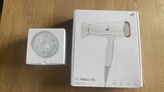 T3 AireLuxe hair dryer in a box