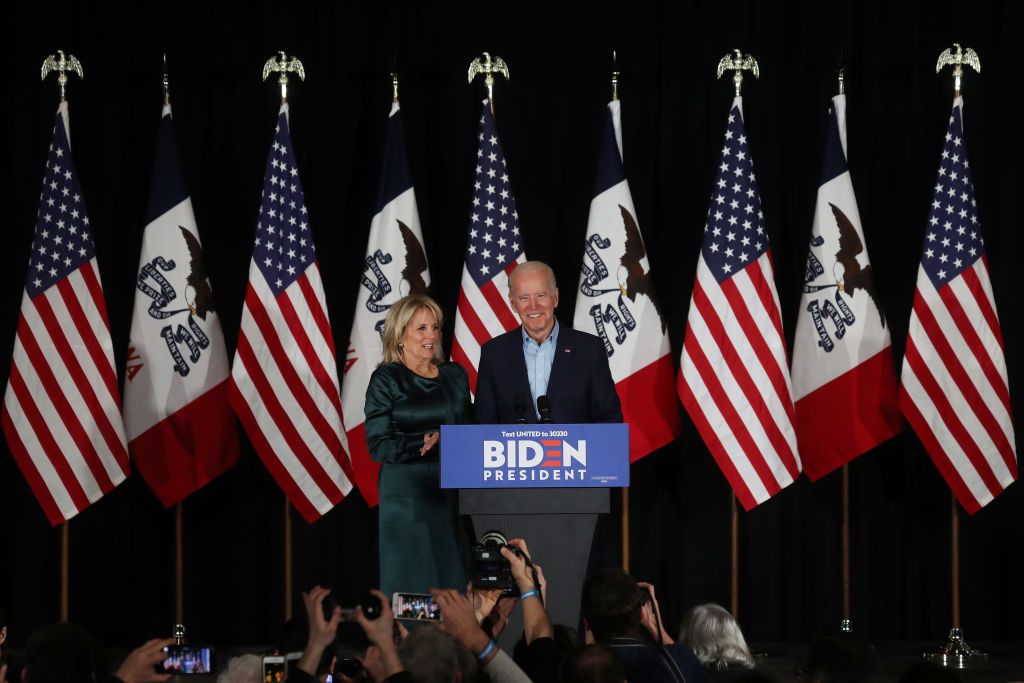 Joe and Jill Biden.