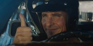 Christian Bale as Ken Miles in Ford V Ferrari