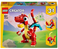 LEGO Creator 3in1 Red Dragon Buildable Figure | £9 at The Entertainer