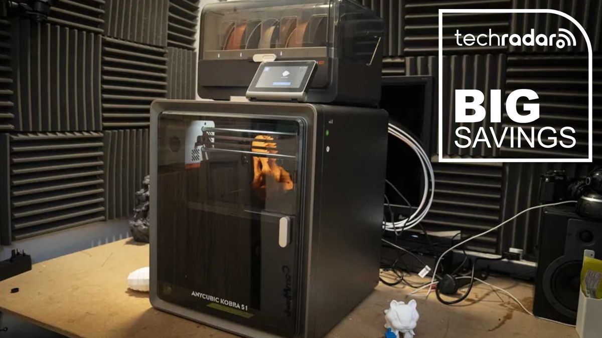 'The precision and quality of the print finish are exceptional': We love the beginner-friendly Anycubic Kobra S1 Combo 3D printer — and it's got a massive discount right now