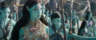The Metkayina tribe of the Na'vi species in "Avatar: The Way of Water."