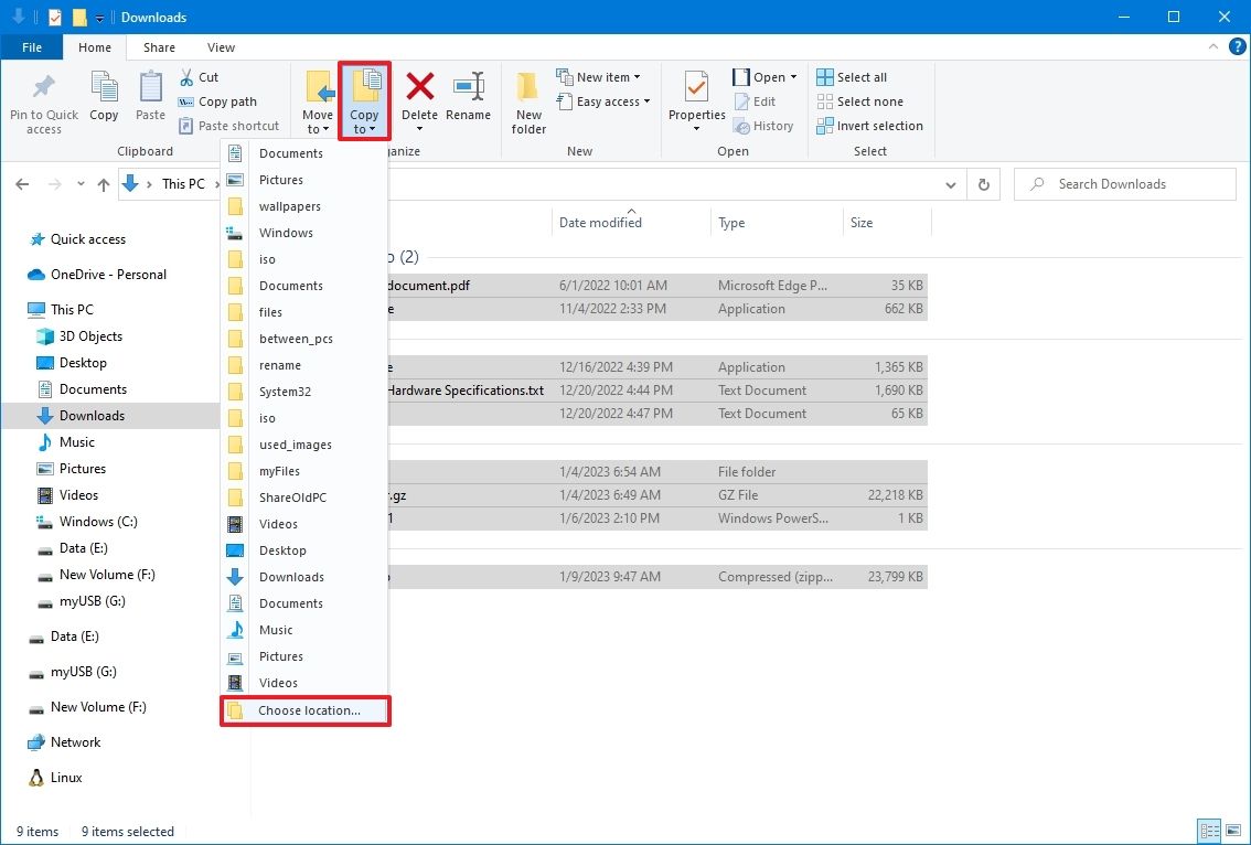 How to transfer files from a USB flash drive to a PC on Windows 10 ...