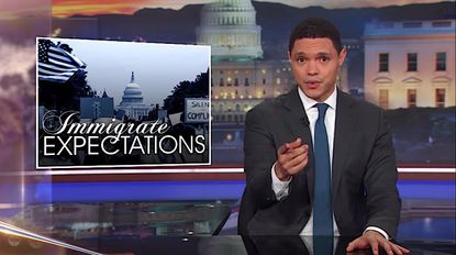 Trevor Noah documents Trump's anti-immigrant evolution