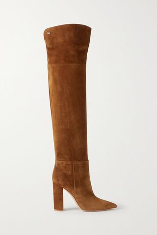 100 Suede Over-The-Knee Boots
