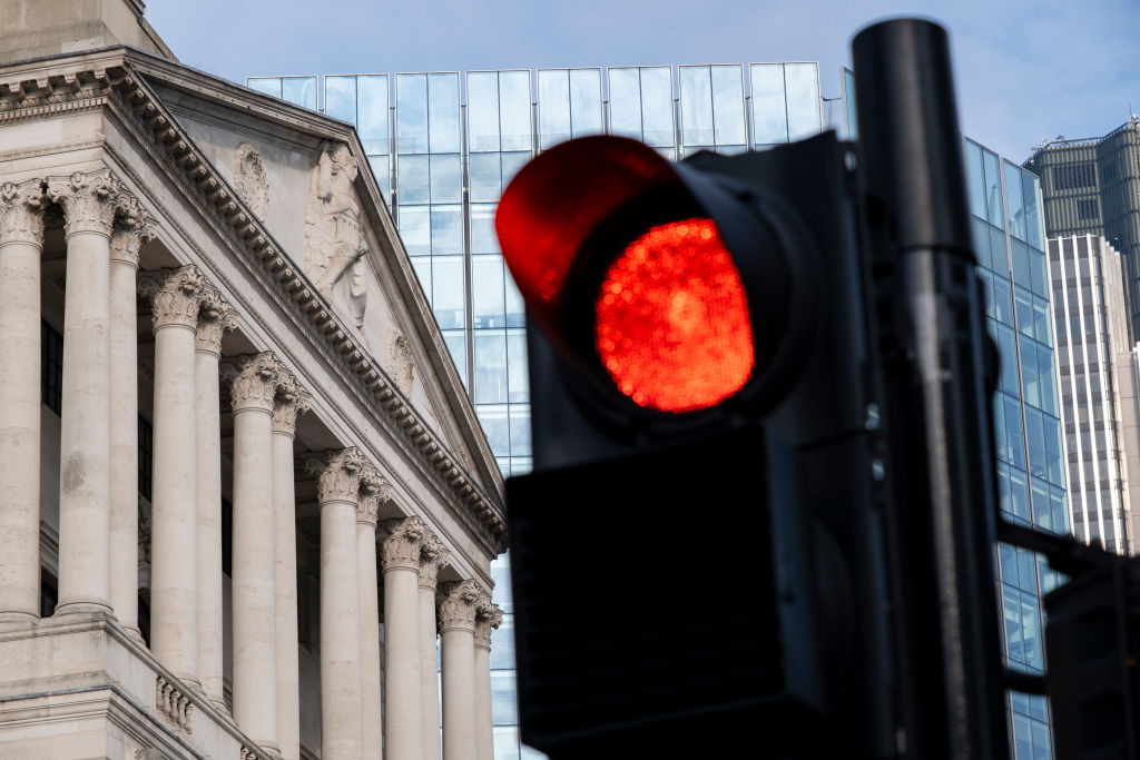 Bank Of England In The City Of London