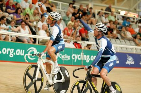 A great win in the U19 madison.