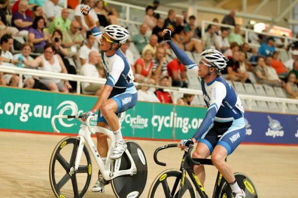 A great win in the U19 madison.
