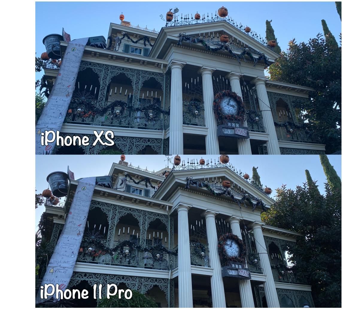 Haunted Mansion Holiday exterior