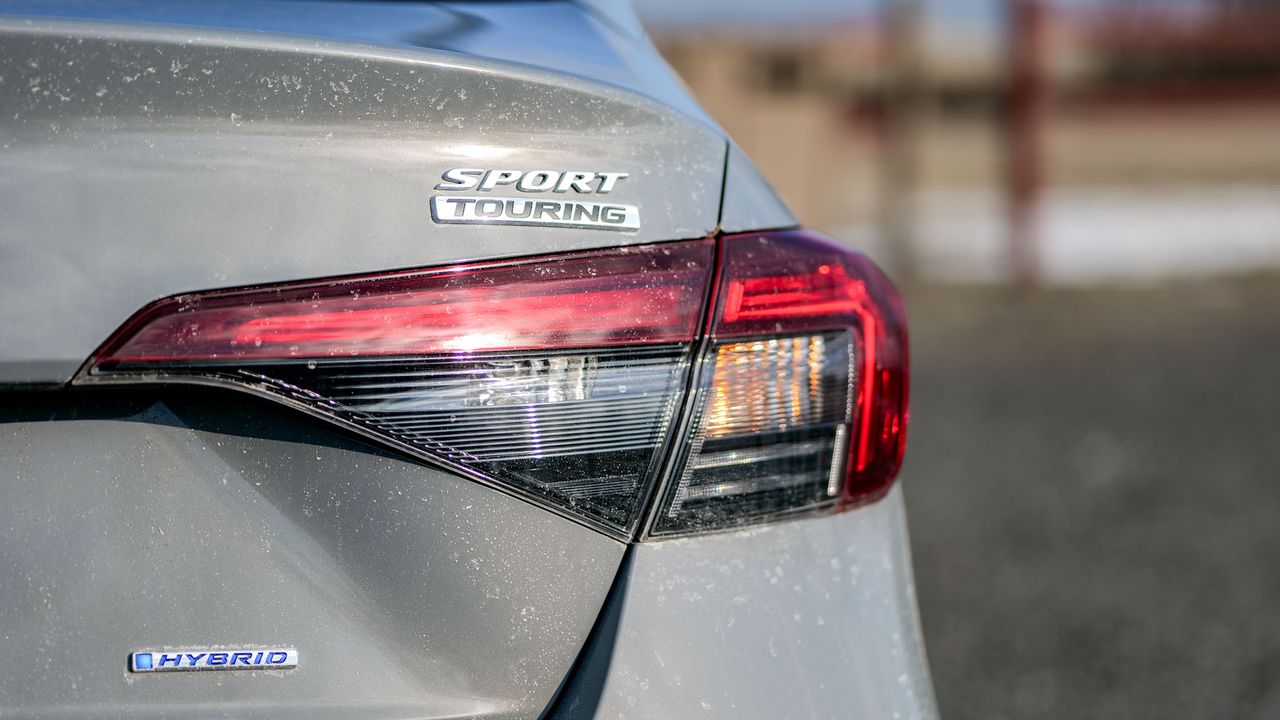 2025 Honda Civic Sport Touring Hybrid test drive review.