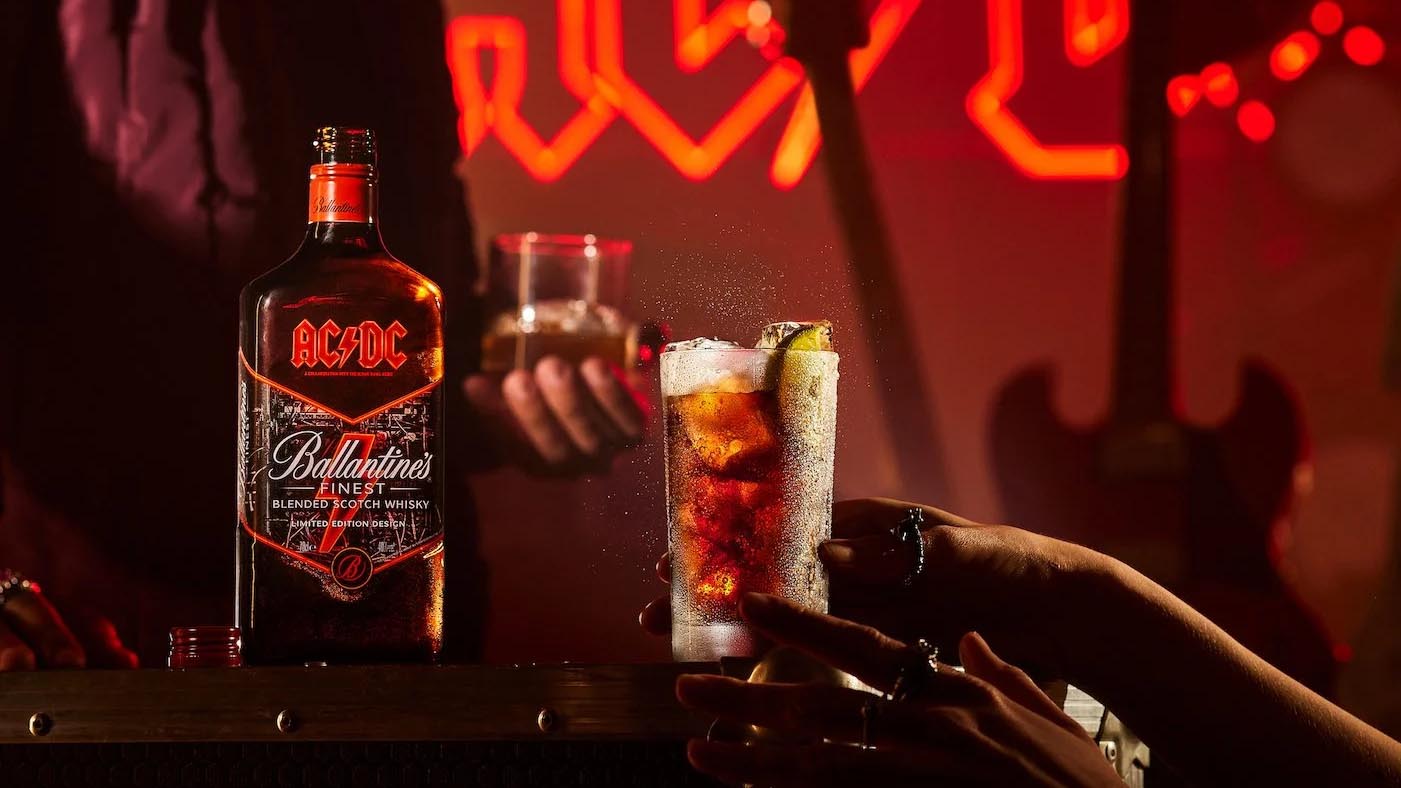 This Ballantine’s AC/DC whisky has us thunderstruck
