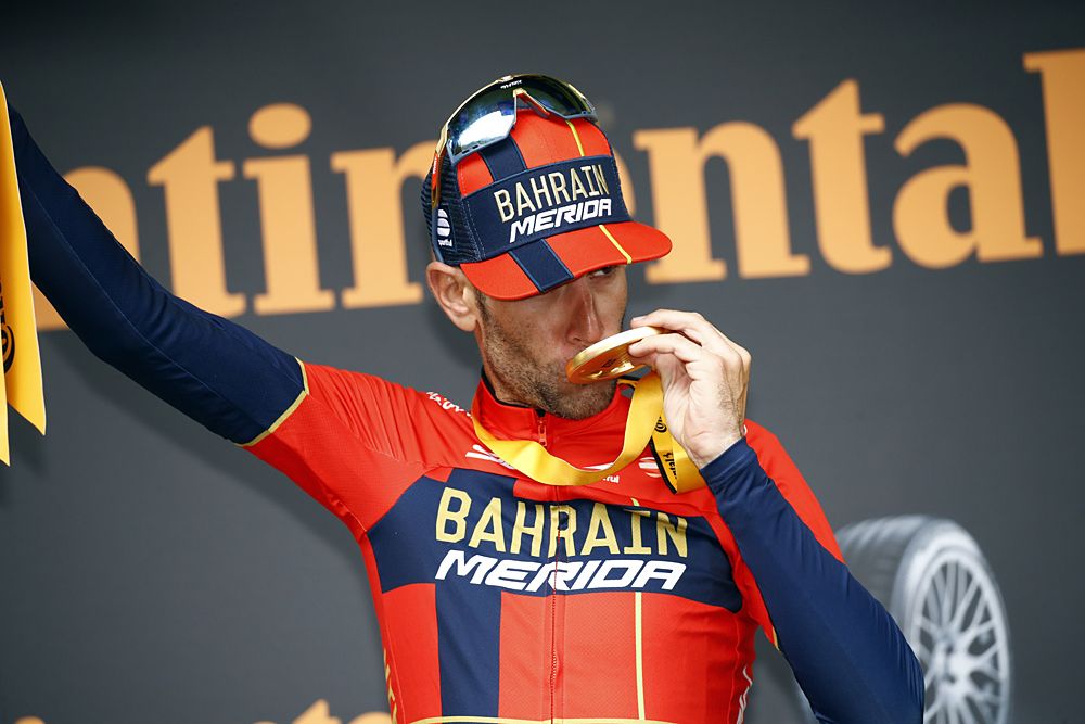 Vincenzo Nibali (Bahrain-Merida) wins stage 20 at the Tour de France