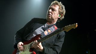 Andy Summers of The Police performs at the AT&T Center on November, 2007 in San Antonio, Texas