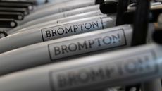 Brompton Bicycle frames at the company's London factory