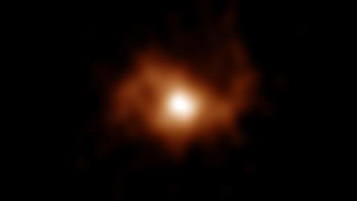 Thiên hà xoắn ốc lâu đời nhất trong vũ trụ được chụp trong một hình ảnh mờ