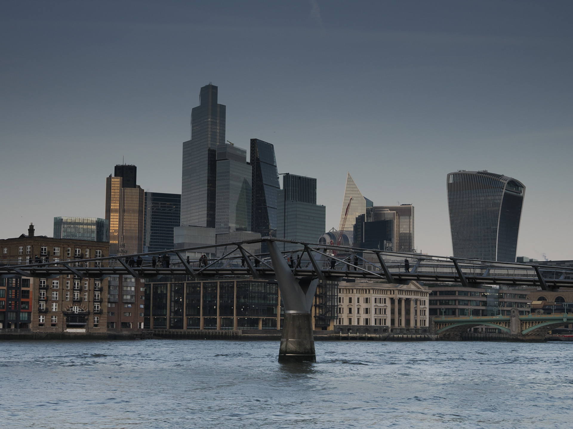 OM System OM-3 sample photos: London skyline over the Thames