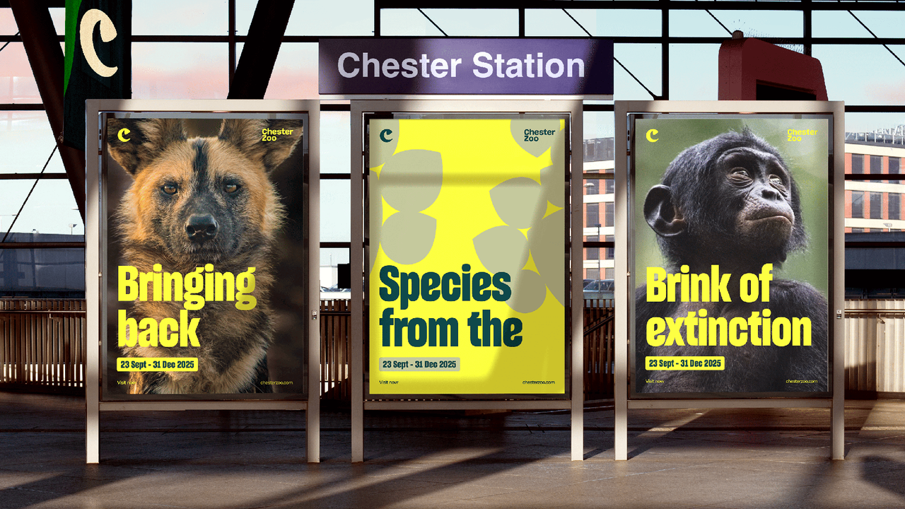 Chester Zoo branding