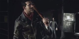 Negan enters the Tekken 7 arena