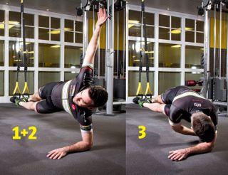 TRX Side Plank: core training