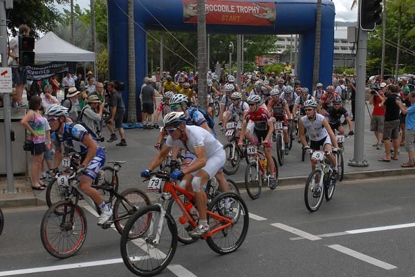 The start of the 2010 Crocodile Trophy