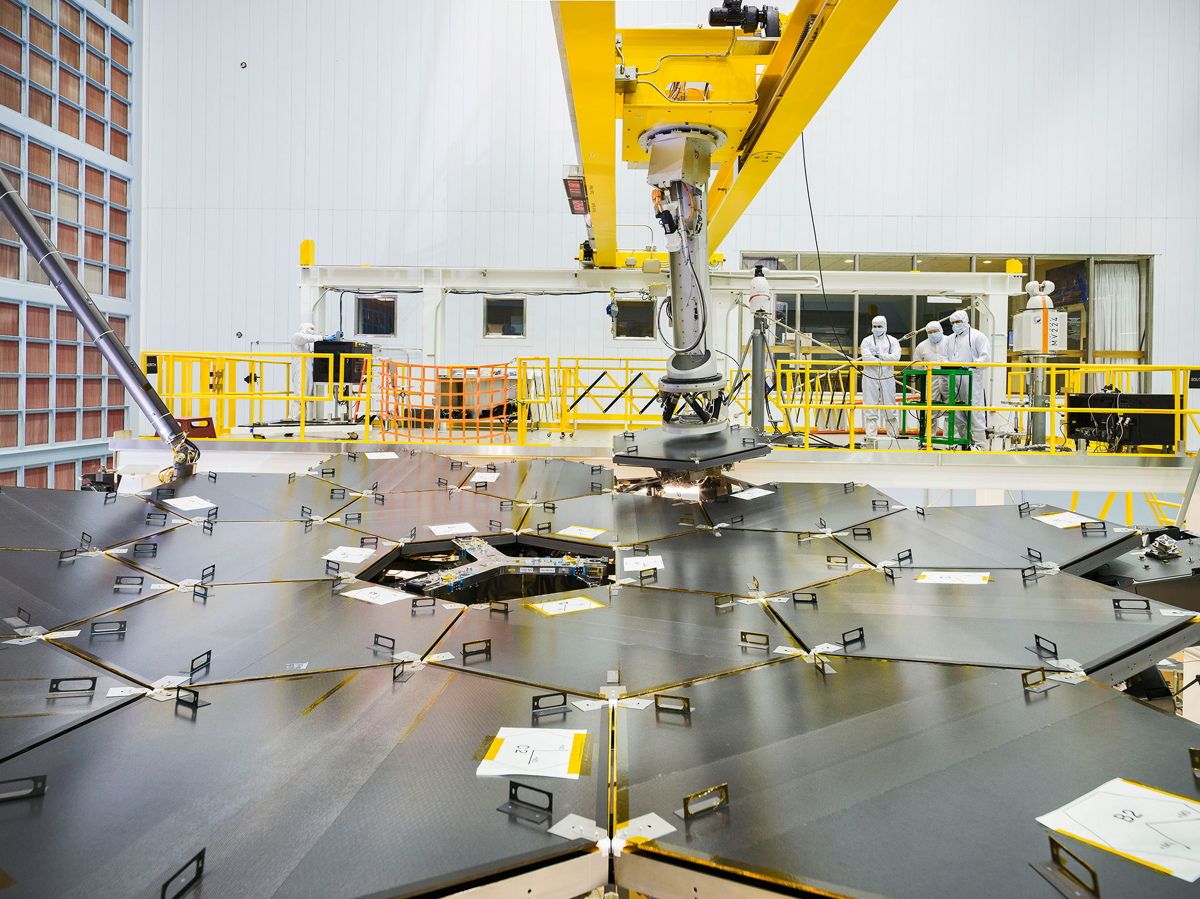 Mirror Installation Complete for NASA's Next Space Telescope Space