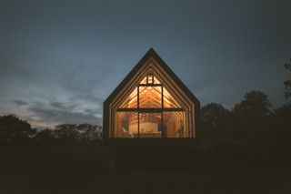 this barn build in rural suffolk required special planning permission under a clause